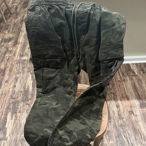 American Eagle Outfitters Green Cargo Pants
